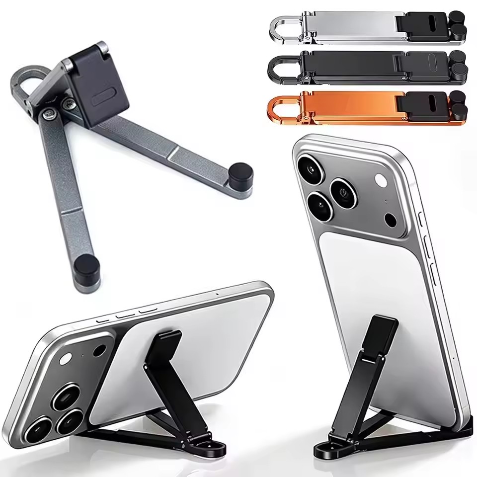 Phone Accessories Are - Supporto Pieghevole per Telefono da Portachiavi,